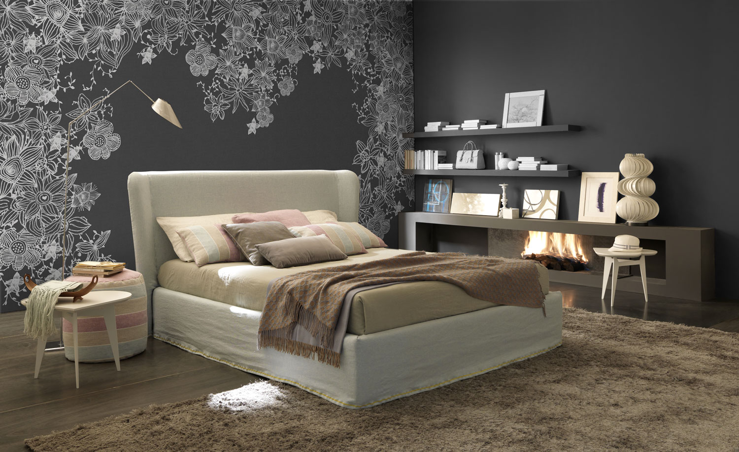 Letto imbottito tessile pelle archives letto e materasso