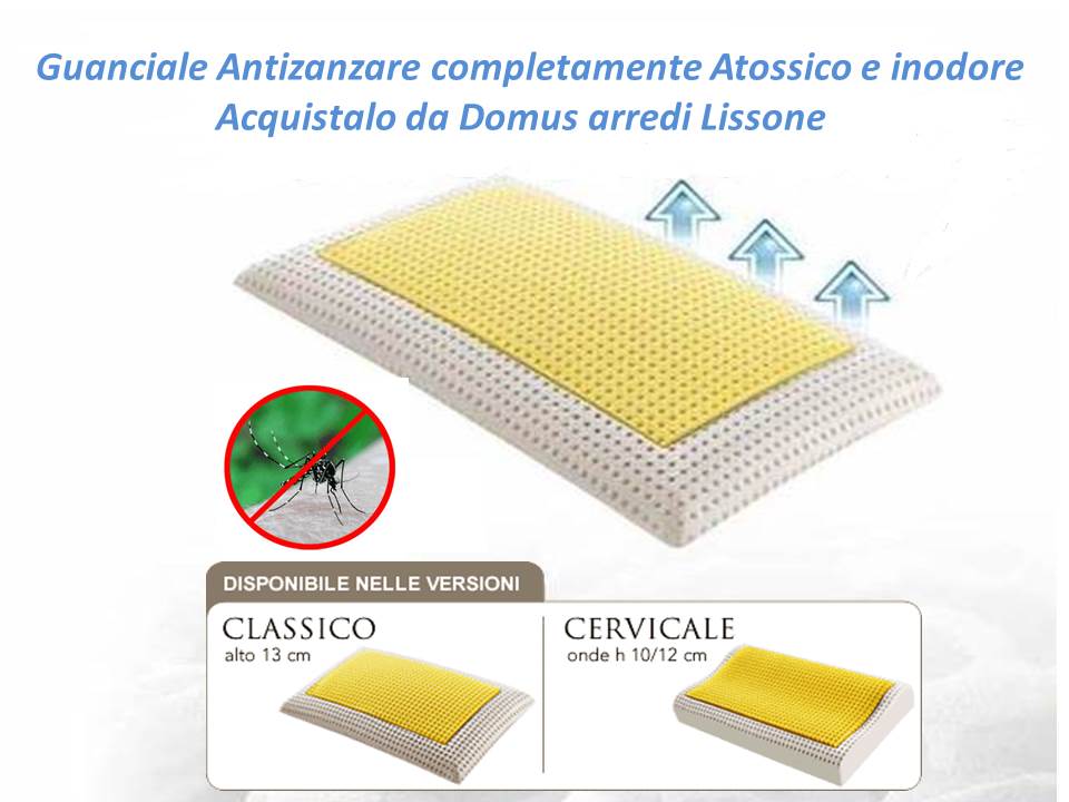 cuscino antizanzara atossico inodore