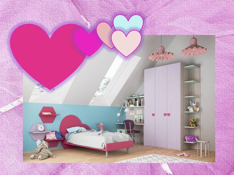 Letto A Cuore Per Bambina Letto E Materasso