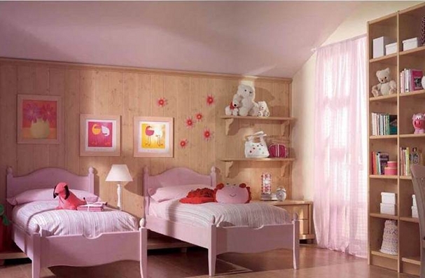 letto cuore sweet cameretta per bambina - Arredamento Lissone