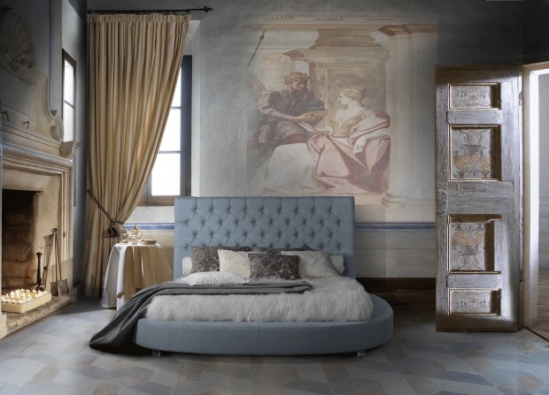 letto rotondo modello imperiale