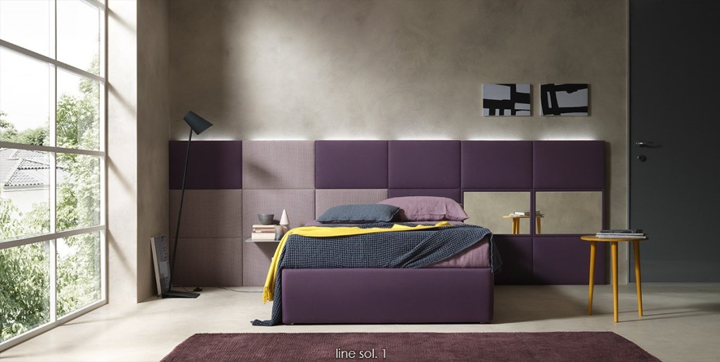 pannello a muro per camera da letto dual collection by Bolzan letti 