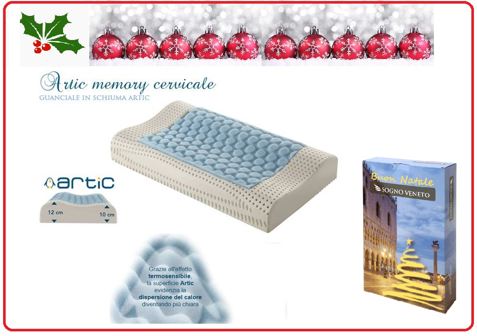 cuscino Artic memory cervicale