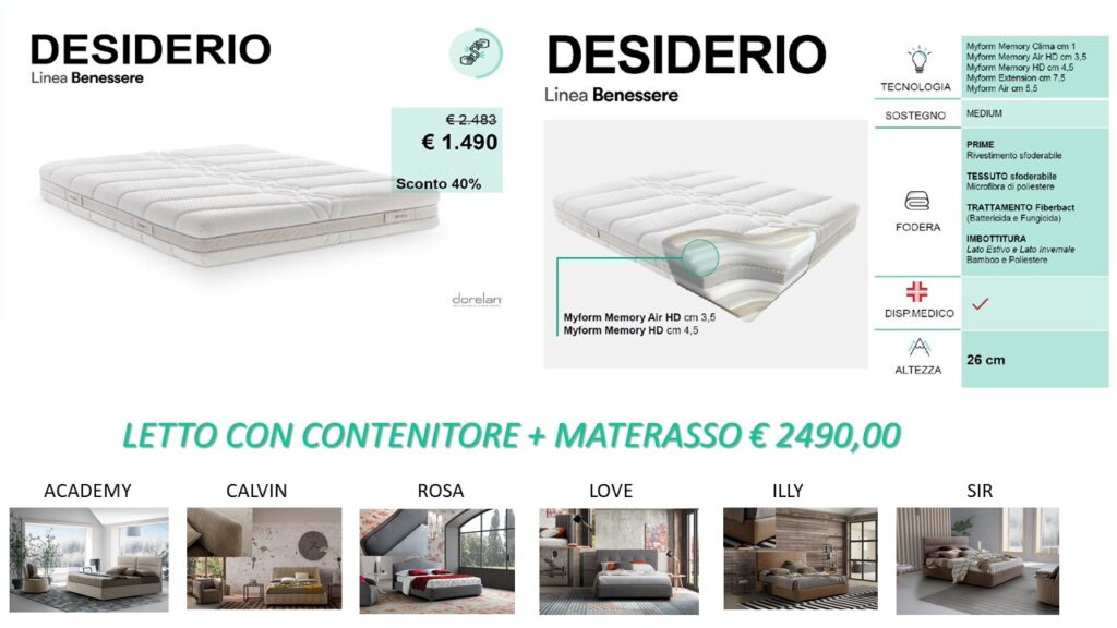 PROMO DORELAN BENESSERE sconto 40 per cento